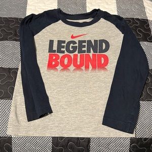 Boys Nike long sleeve shirt